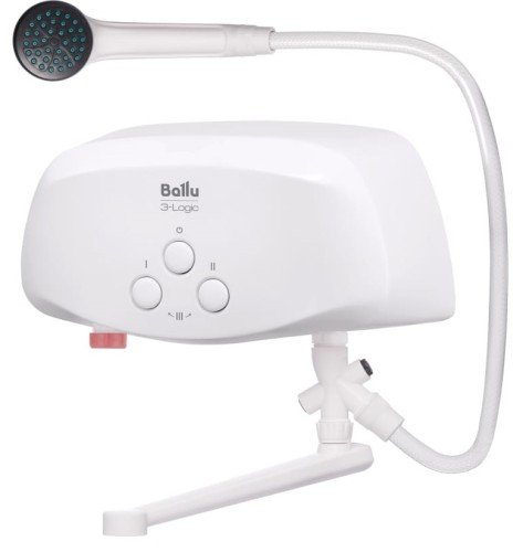 Фотография товара 'Ballu Водонагреватель проточный 3-Logic TS 6.5кВт (кран+душ) НС-1588894'